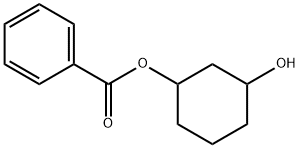 1,3-Cyclohexanediol, 1-benzoate Struktur