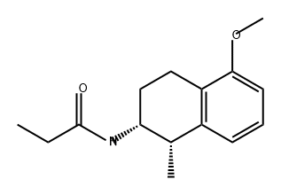 Propanamide, N-(1,2,3,4-tetrahydro-5-methoxy-1-methyl-2-naphthalenyl)-, (1S-cis)- (9CI)