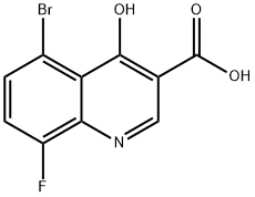 1065093-65-3 5-Bromo-8-fluoro-4-hydroxyquinoline-3-carboxylic acid