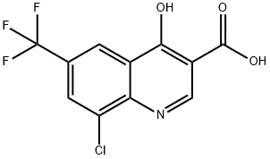 1065093-74-4 8-Chloro-4-hydroxy-6-(trifluoromethyl)quinoline-3-carboxylic acid