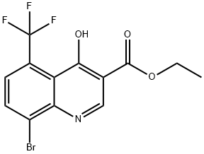 1065094-17-8 Ethyl 8-bromo-4-hydroxy-5-(trifluoromethyl)quinoline-3-carboxylate