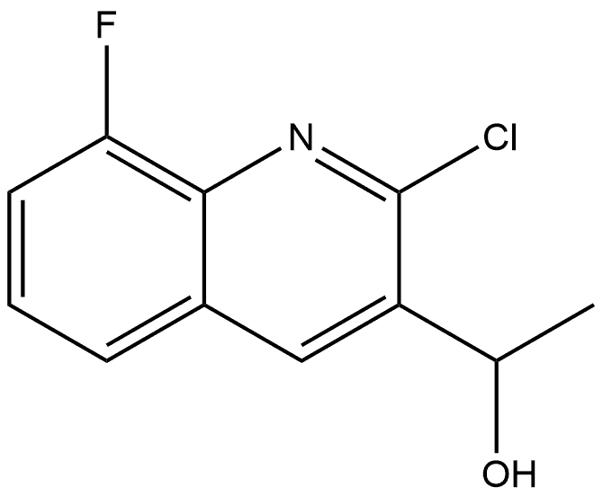 1-(2-Chloro-8-fluoroquinolin-3-yl)ethanol