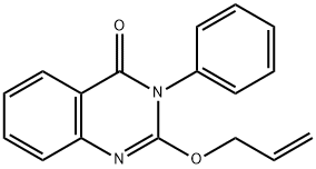 2-(Allyloxy)-3-phenylquinazolin-4(3H)-one Struktur