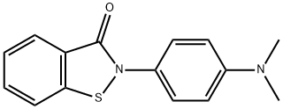 106595-93-1 2-(4-(二甲基氨基)苯基)苯并[D]异噻唑-3(2H)-酮