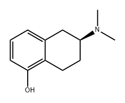 (S)-6-(二甲氨基)-5,6,7,8-四氢萘-1-醇, 106626-22-6, 结构式