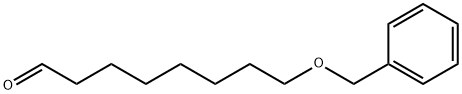 Octanal, 8-(phenylmethoxy)- Struktur