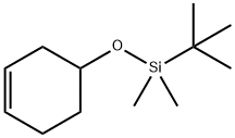 Cyclohexene, 4-[[(1,1-dimethylethyl)dimethylsilyl]oxy]- 化学構造式