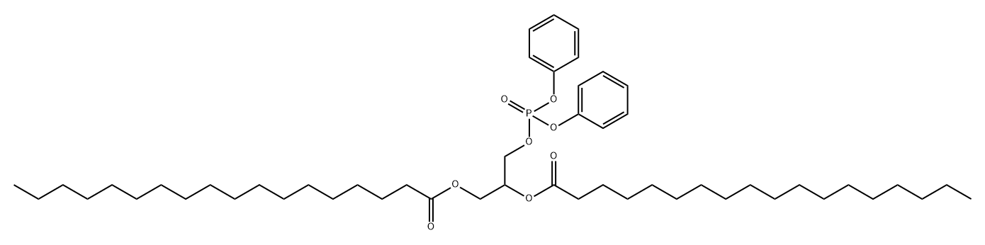 Stearin, 1,2-di-, diphenyl phosphate (7CI) Structure