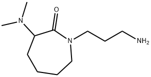 1-(3-Aminopropyl)-3-(dimethylamino)azepan-2-one,106847-71-6,结构式