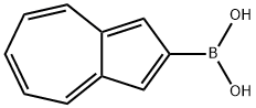 Boronic acid, B-2-azulenyl- Structure