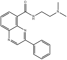 N-(2-(Dimethylamino)ethyl)-3-phenylquinoxaline-5-carboxamide Structure