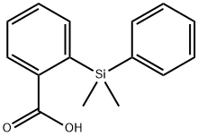 2-(Dimethyl(phenyl)silyl)benzoic acid,107116-08-5,结构式