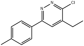 3-chloro-4-ethyl-6-(4-methylphenyl)-Pyridazine Structure