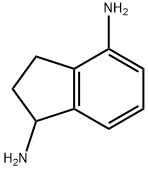 茚满-1,4-二胺 结构式