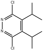 Pyridazine, 3,6-dichloro-4,5-bis(1-methylethyl)- Struktur