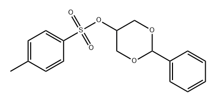 1,3-Dioxan-5-ol, 2-phenyl-, 5-(4-methylbenzenesulfonate) Struktur