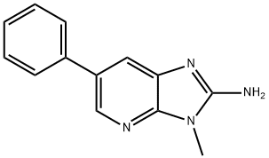 3-Methyl-6-phenyl-3H-imidazo[4,5-b]pyridin-2-amine Struktur