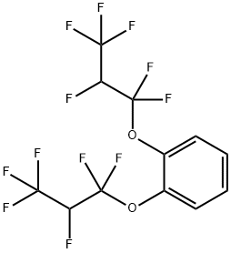 1,2-Bis(1,1,2,3,3,3-hexafluoropropoxy)benzene Structure