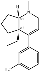 4a-ethyl-2,4a,5,6,7,7a-hexahydro-4-(3-hydroxyphenyl)-1-methyl-1H-1-pyrindine 结构式