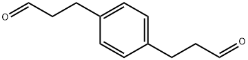 1,4-Benzenedipropanal Struktur