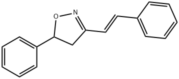 Isoxazole, 4,5-dihydro-5-phenyl-3-(2-phenylethenyl)-, (E)- (9CI)