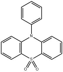 10H-Phenothiazine, 10-phenyl-, 5,5-dioxide Structure
