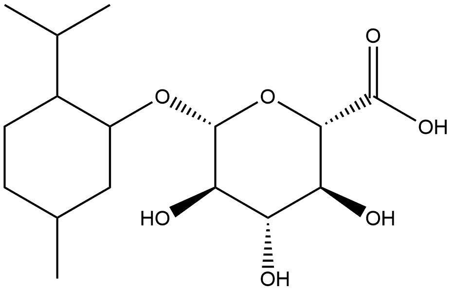 β-D-Glucopyranosiduronic acid, 5-methyl-2-(1-methylethyl)cyclohexyl|