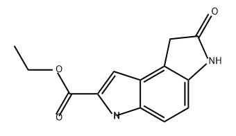 Benzo[1,2-b:4,3-b']dipyrrole-2-carboxylic acid, 3,6,7,8-tetrahydro-7-oxo-, ethyl ester 结构式