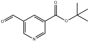 3-Pyridinecarboxylic acid, 5-formyl-, 1,1-dimethylethyl ester|5-甲酰烟酸叔丁酯