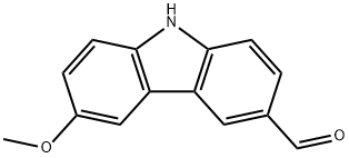 9H-Carbazole-3-carboxaldehyde, 6-methoxy-|3-6-甲基-9H-咔唑-3-甲醛