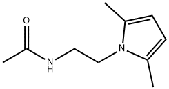 Acetamide, N-[2-(2,5-dimethyl-1H-pyrrol-1-yl)ethyl]- Struktur