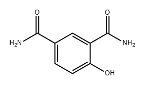 1,3-Benzenedicarboxamide, 4-hydroxy- Struktur