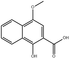 2-Naphthalenecarboxylic acid, 1-hydroxy-4-methoxy-|1-羟基-4-甲氧基-2-萘甲酸