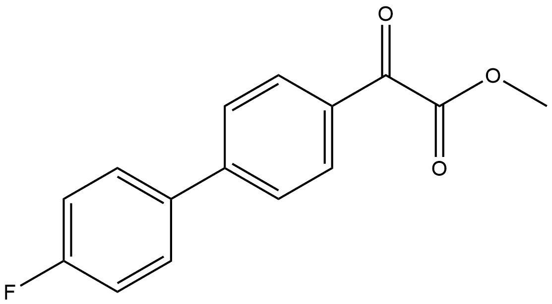 Methyl 4'-fluoro-α-oxo[1,1'-biphenyl]-4-acetate|