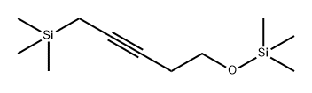 Silane, trimethyl[5-[(trimethylsilyl)oxy]-2-pentyn-1-yl]-