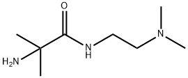 Propanamide, 2-amino-N-[2-(dimethylamino)ethyl]-2-methyl- Structure