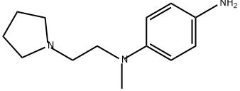 N1-methyl-N1-[2-(pyrrolidin-1-yl)ethyl]benzene-1,4
-diamine Structure