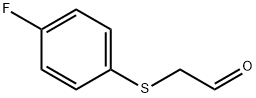 2-[(4-fluorophenyl)sulfanyl]acetaldehyde Structure
