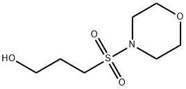 1-Propanol, 3-(4-morpholinylsulfonyl)- 化学構造式