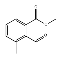 2-甲酰基-3-甲基苯甲酸甲酯,108293-41-0,结构式