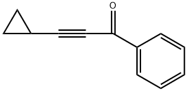 2-Propyn-1-one, 3-cyclopropyl-1-phenyl- Structure
