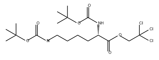 L-Lysine, N2,N6-bis[(1,1-dimethylethoxy)carbonyl]-, 2,2,2-trichloroethyl ester