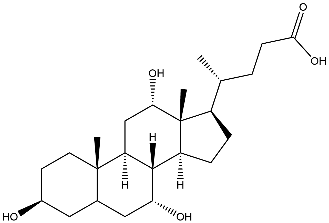 Cholic acid Struktur
