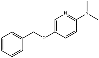 N,N-Dimethyl-5-phenylmethoxypyridin-2-amine Structure
