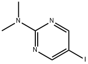 2-Pyrimidinamine, 5-iodo-N,N-dimethyl- 结构式