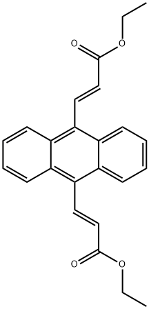 2-Propenoic acid, 3,3'-(9,10-anthracenediyl)bis-, diethyl ester, (2E,2'E)- (9CI)