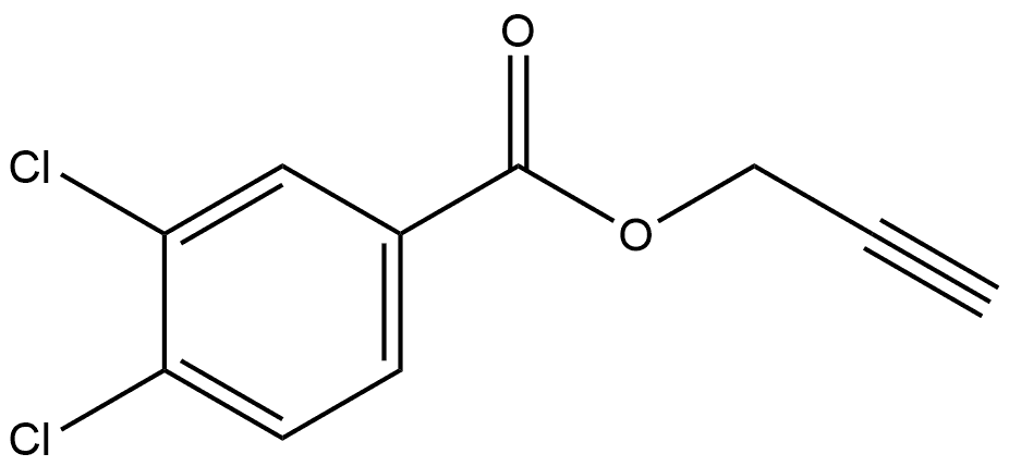 2-Propyn-1-yl 3,4-dichlorobenzoate Structure