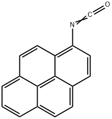Pyrene, 1-isocyanato- 化学構造式