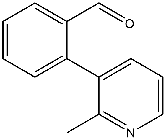 Benzaldehyde, 2-(2-methyl-3-pyridinyl)- Structure