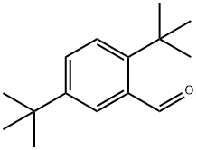 2,5-二叔丁基苯甲醛,108667-41-0,结构式